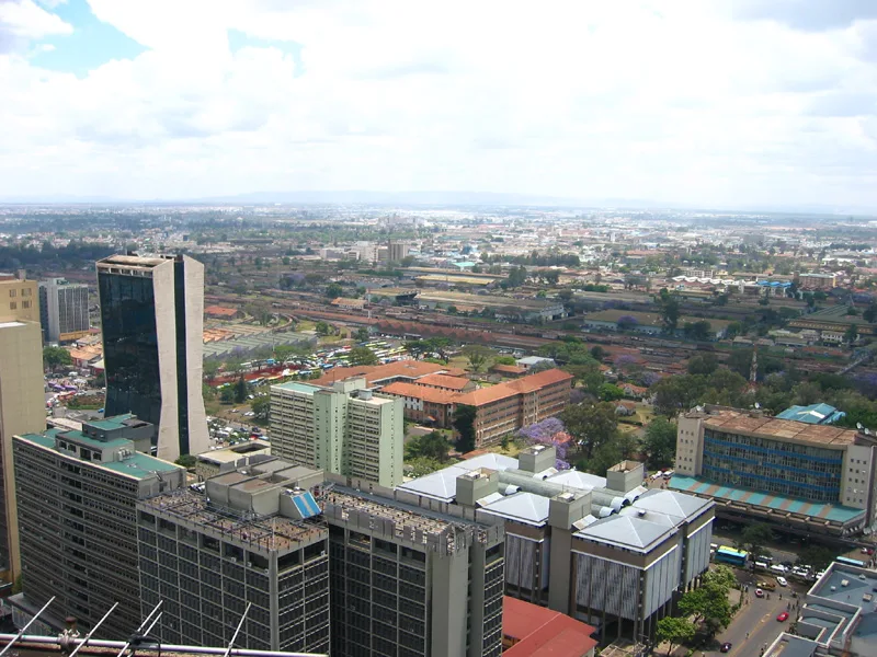 Turnul CBK Pension — Râul Athi (Kenya)
