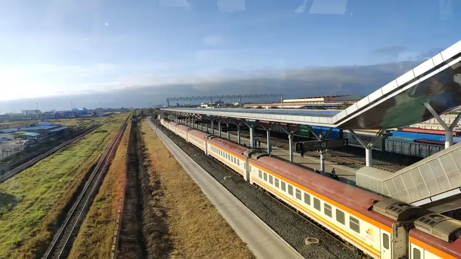 Terminalul Nairobi (SGR) — Râul Athi (Kenya)