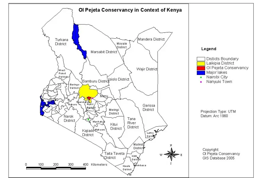 Ol Pejeta — Baringo-tó (Kenya)