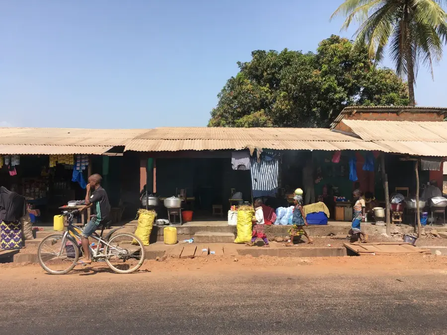 Kindia-Kolonialviertel — Mount Gangan (Guinea)