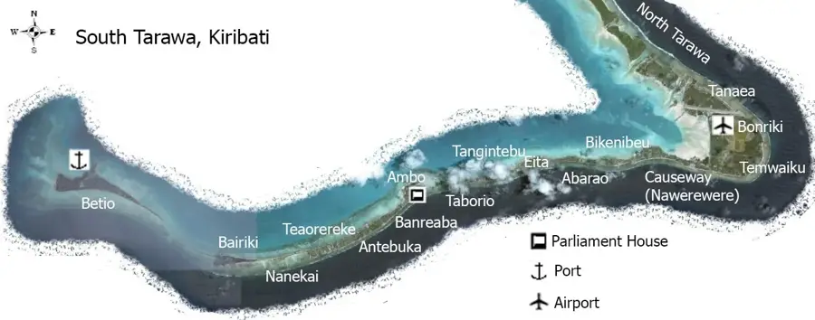 Portul Betio — Biblioteca și Arhivele Naționale (Kiribati)
