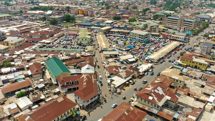 Piața Koforidua — Pra (Ghana)