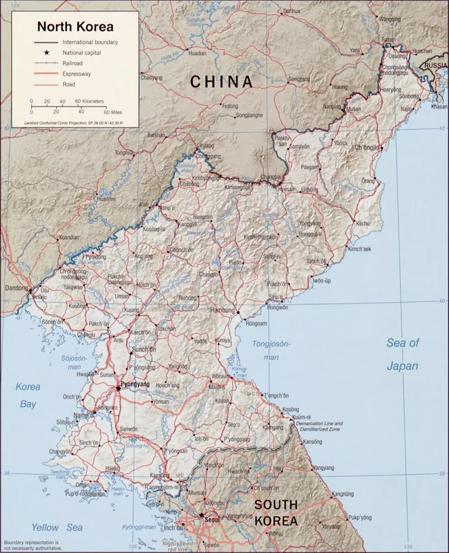 Coasta de Vest a Golfului Coreei — Jongju (Coreea de Nord)