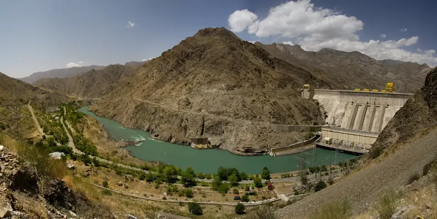Hidrocentrala Kurpsai — Kerben (Kârgâzstan)