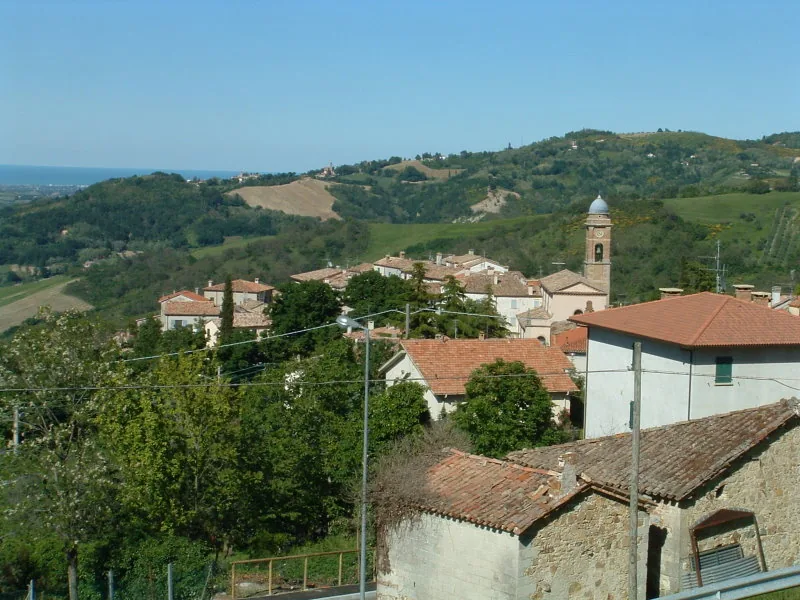 Burgmauern von Montegiardino (San Marino)