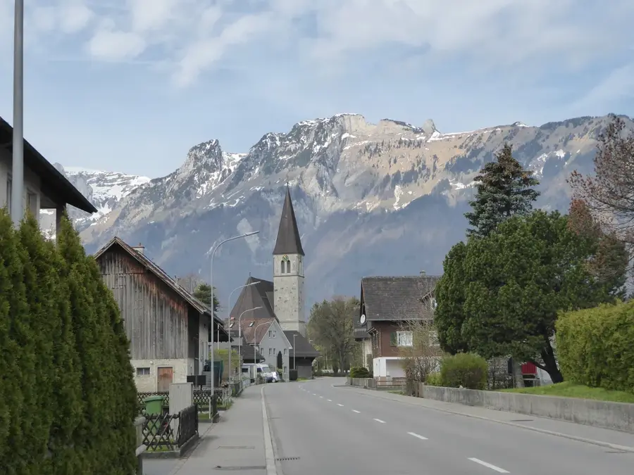 Ruggell Aussichtspunkt 29 — Schellenberg Biohof 9 (Liechtenstein)