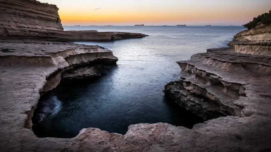 Szent Péter Medencéje — Żonqor Point (Málta)