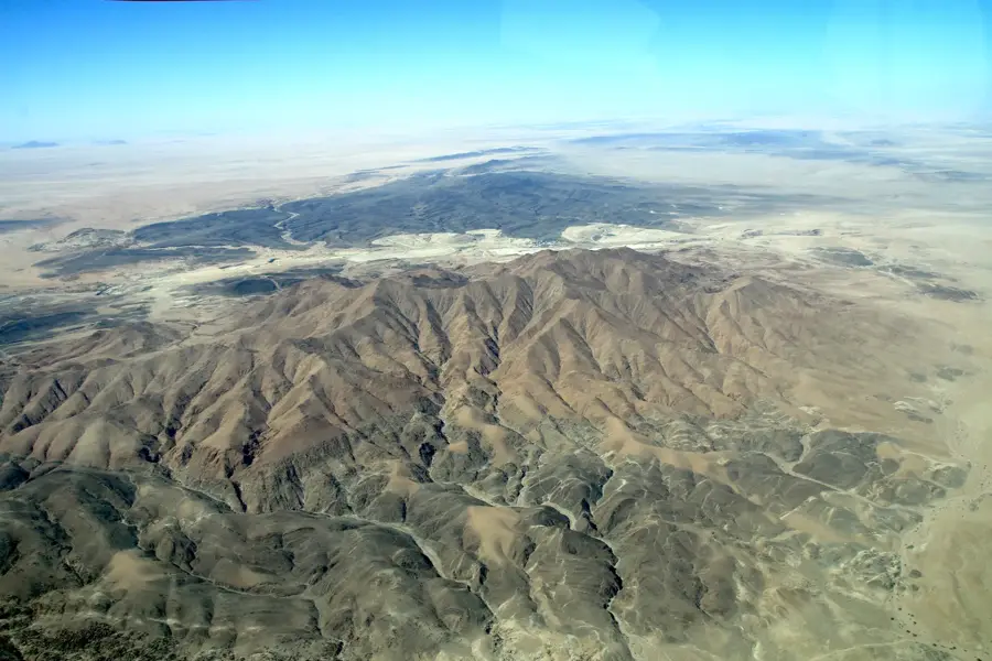 Langer Heinrich Mine — Namib-Wüste (Namibia)