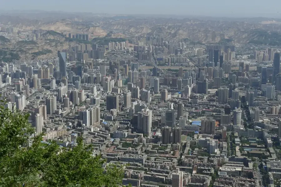 Lanzhou — Parcul Eolian Gansu (China)