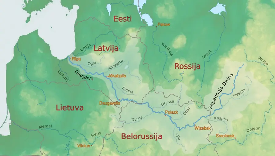 Daugava Mündungsgebiet — Saham (Oman)