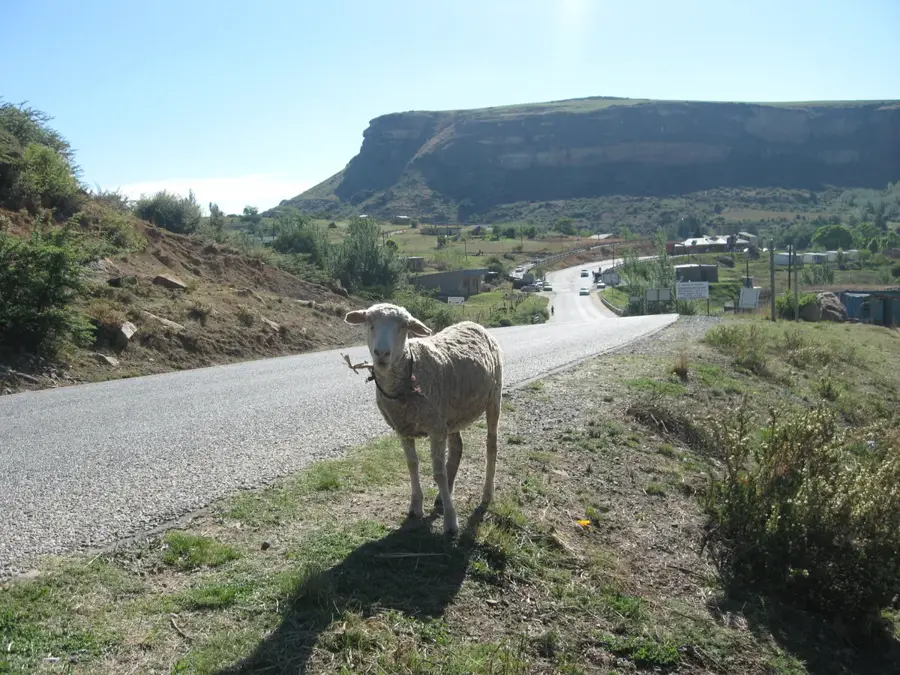 Poarta Caledonspoort — Hlotse (Lesotho)