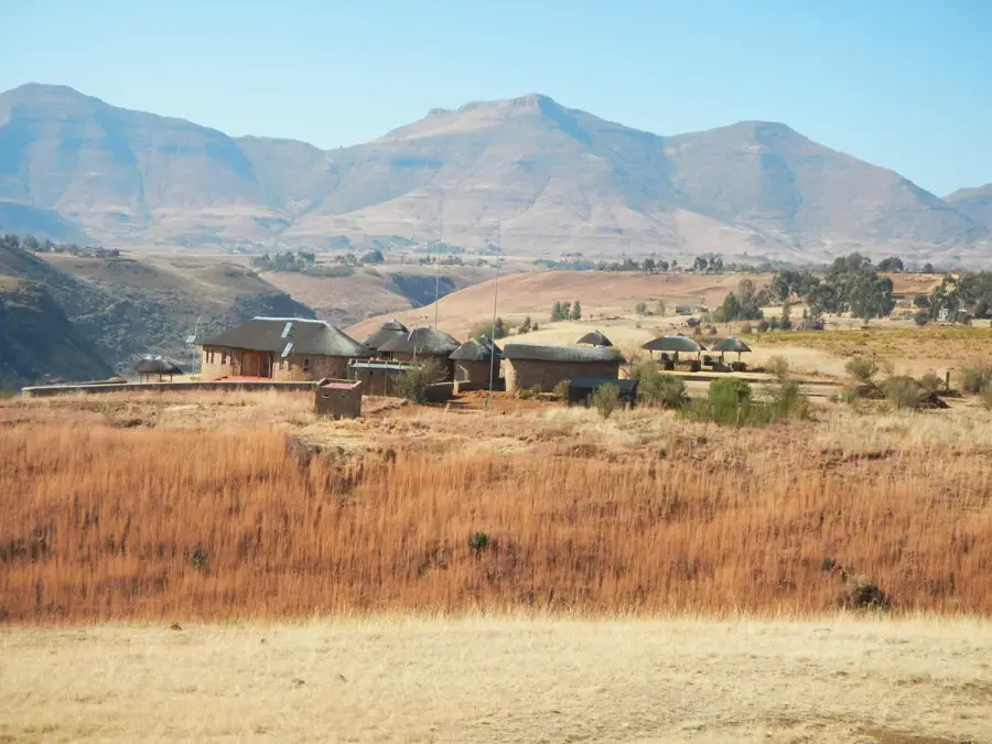 Ha Khotso Felsmalereien — Mohale-Stausee (Lesotho)