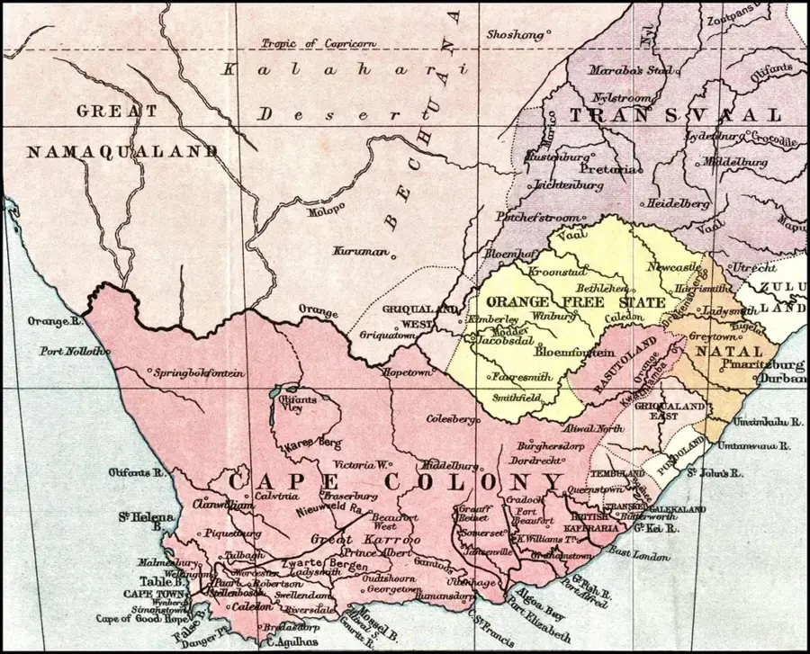 Lancers Gap — Phuthiatsana-Fluss (Lesotho)