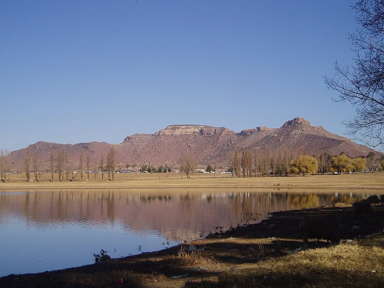 Mafeteng-Feuchtgebiet — Maphutsaneng (Lesotho)