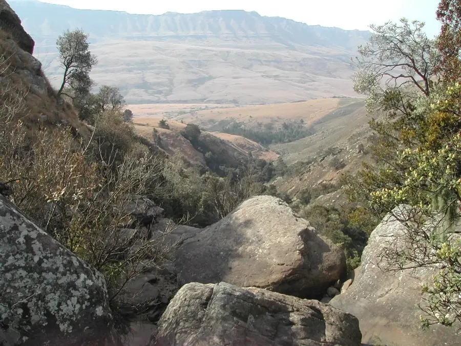 Maloti-Drakensberg Park — Mokhotlong-Fluss (Lesotho)