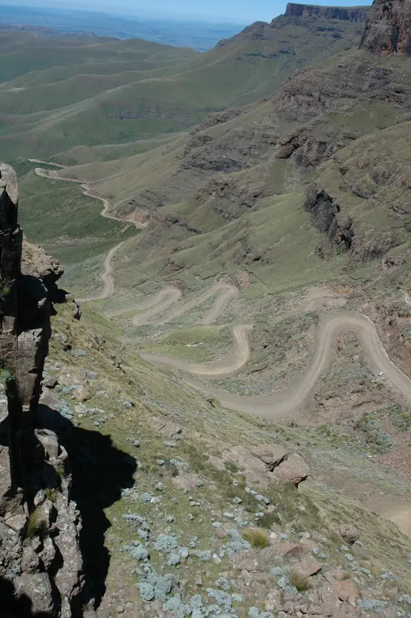 Sani-Pass Alpine Zone — Tsoelike-Fluss (Lesotho)