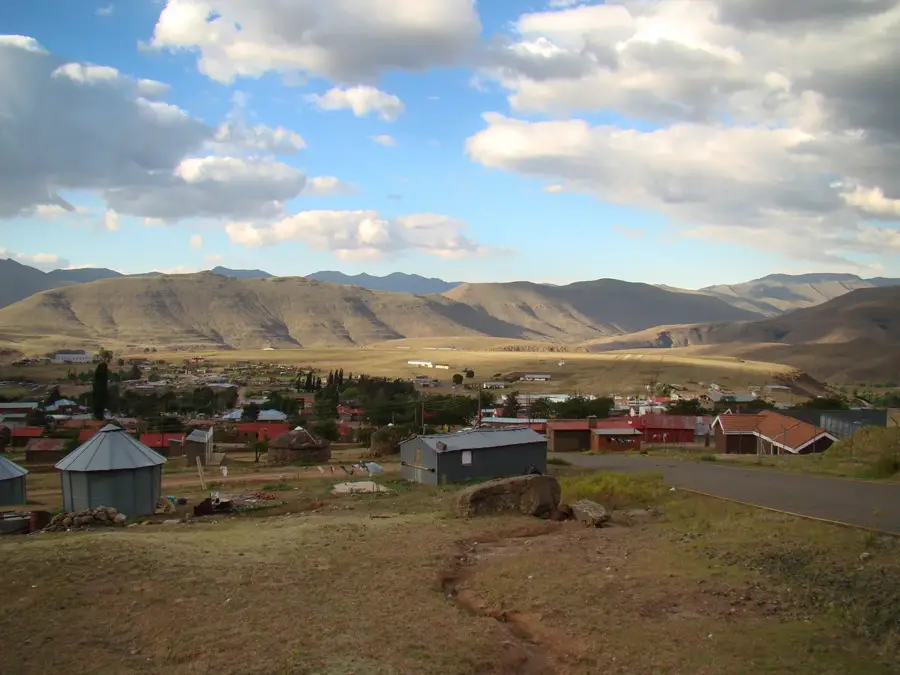 St James Mokhotlong — Mokhotlong-Fluss (Lesotho)