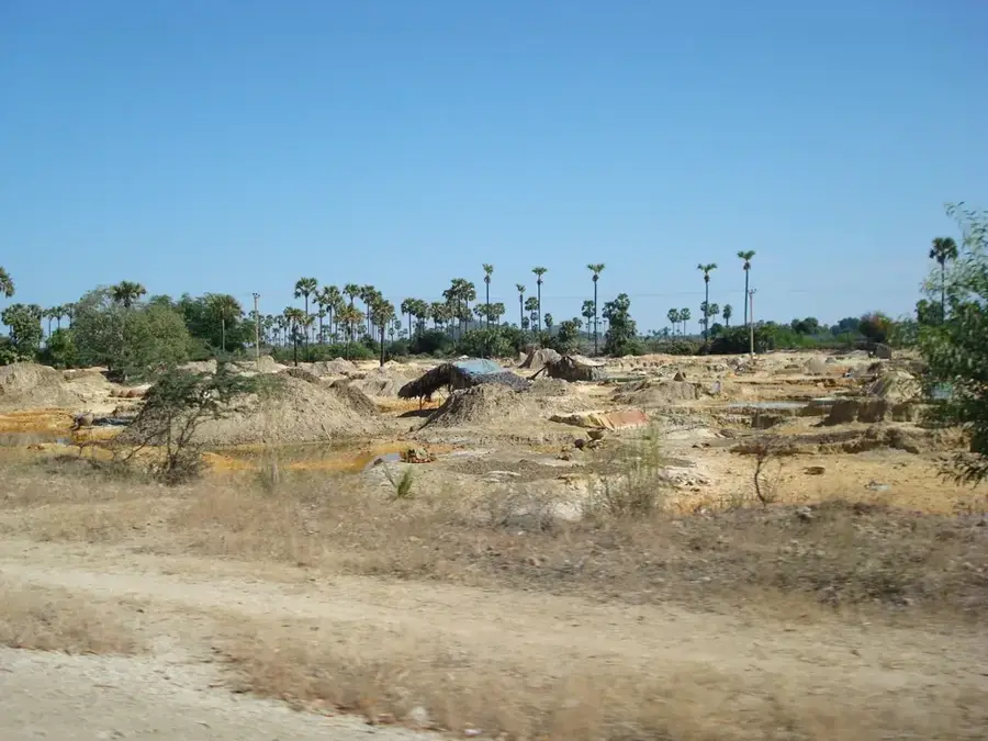 Mina de Cupru Letpadaung — Sagaing (Myanmar (Birmania))