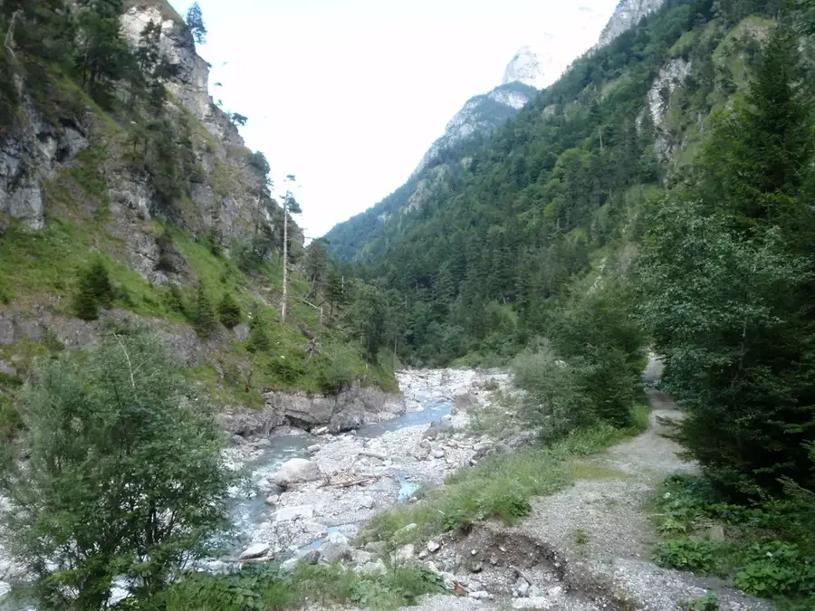 Samina-folyó — Guflina (Liechtenstein)