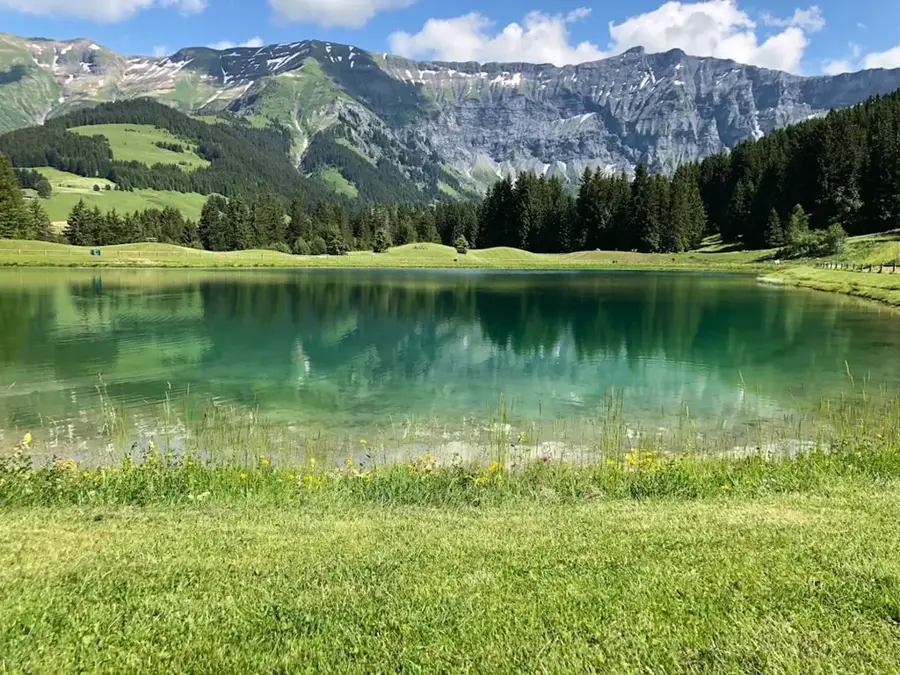 Grossabunt szabadidős tó — Bendern (Liechtenstein)