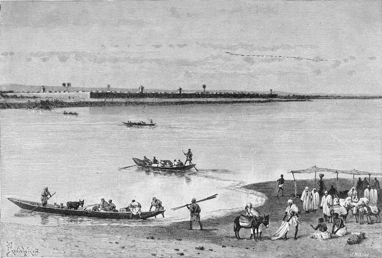 Logone folyó — Kousséri (Kamerun)