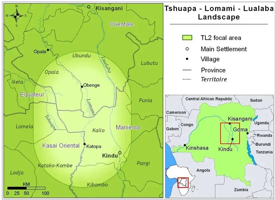 Parcul Național Lomami — Boende (Congo - Kinshasa)