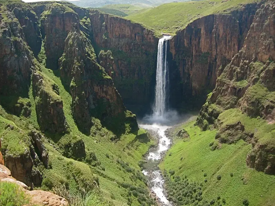 Maletsunyane-Wasserfall — Phamong (Lesotho)