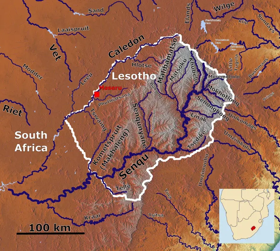 Matsoku-Fluss — Bokong-Fluss (Lesotho)