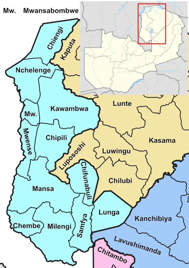 Luapula — Bangweulusümpfe (Sambia)