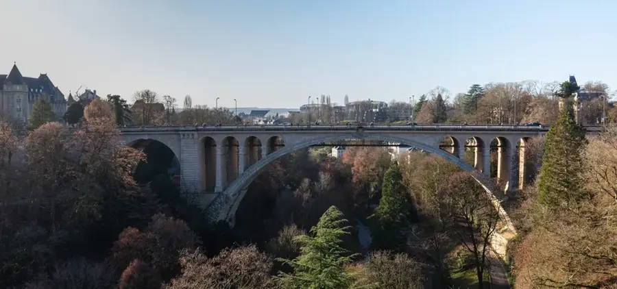 Adolphe Bridge — Petrusse Casemates (Luxembourg)