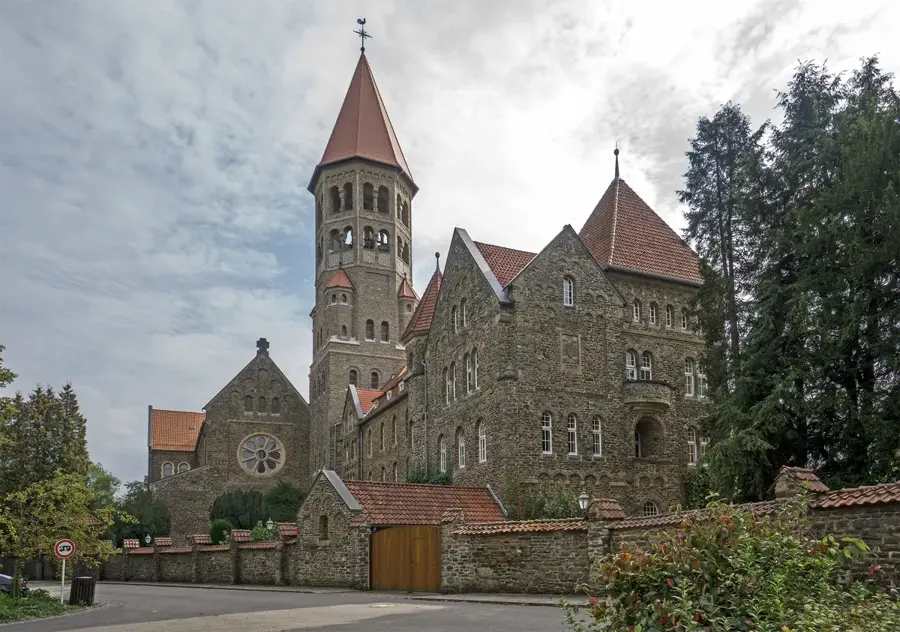 Clervaux-i apátsági romok — Clerve (Luxemburg)
