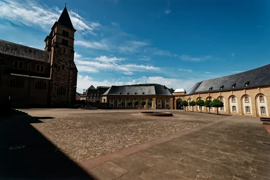 Echternach Abbey — Sauer River (Luxembourg)