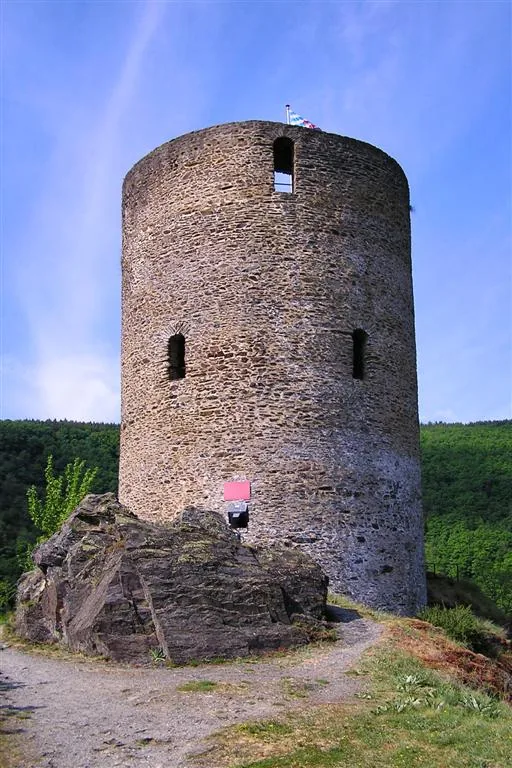 Esch-sur-Sûre Castle — Lake Upper Sûre (Luxembourg)