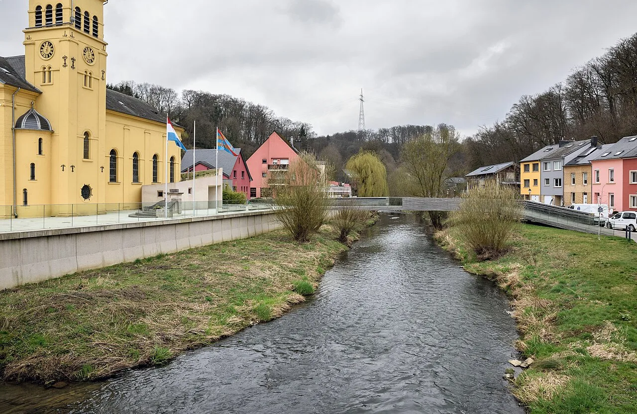 Naturschutzgebiet Saueruecht — Schloss Wirtgen (Luxemburg)
