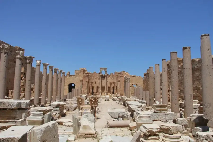 Leptis Magna — Tarhuna (Libyen)