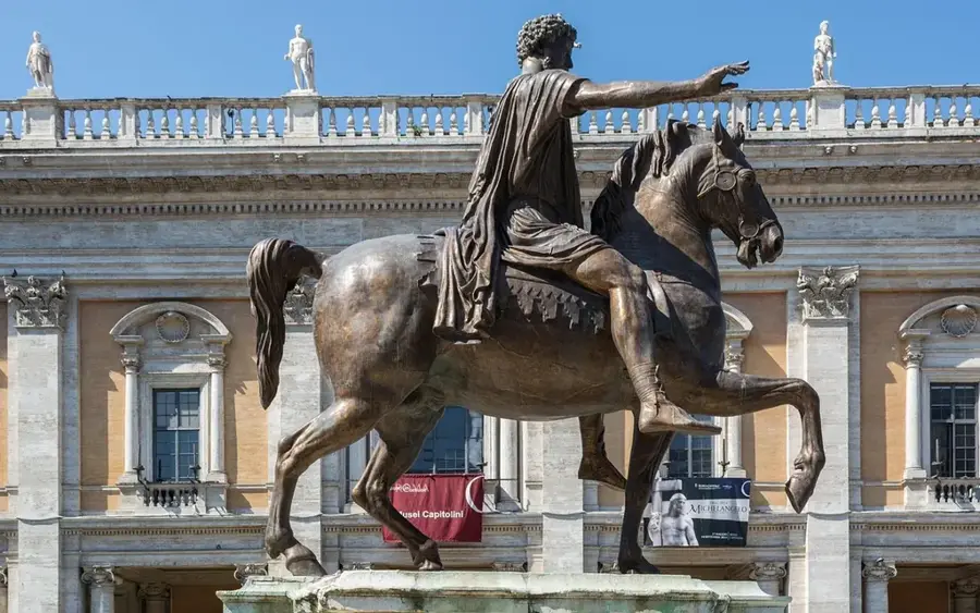 Marcus Aurelius diadalíve — A Máltai Lovagok kastélya (Líbia)