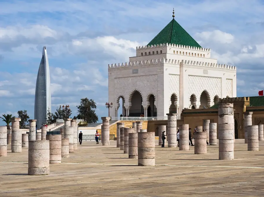 Mausoleum Mohammed V — Sebkha (Marokko)