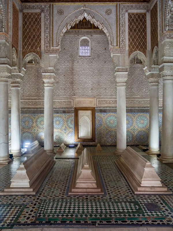Mormintele Saadiene — Marrakech (Maroc)