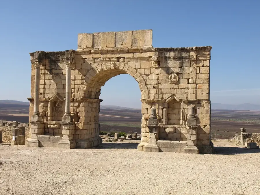 Ruinele romane de la Volubilis — Ouergha (Maroc)