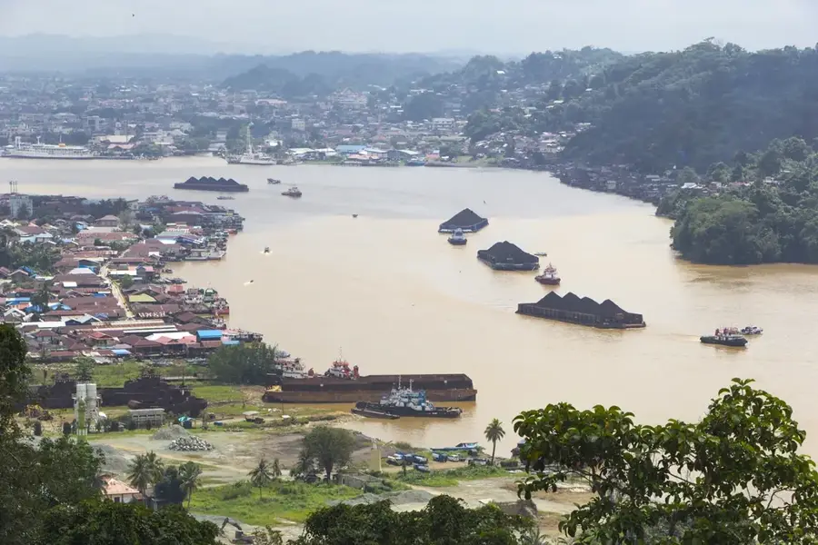 Mahakam-Fluss