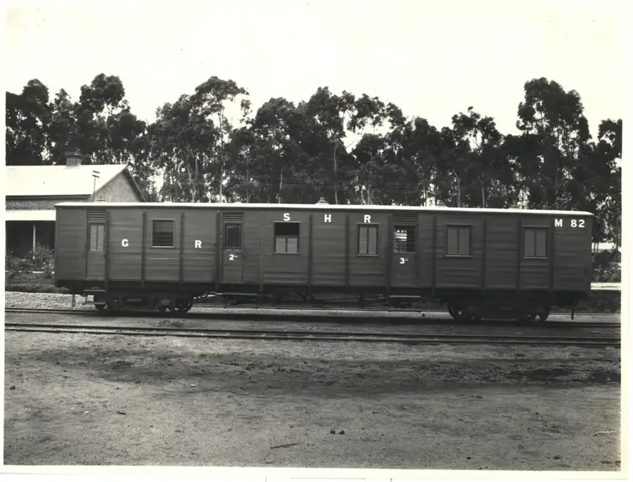 Dampflokomotiven Chichiri — Altes Rathaus Blantyre (Malawi)