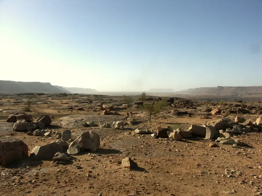 Siturile Platoului Adrar — Case vechi Chinguetti (Mauritania)