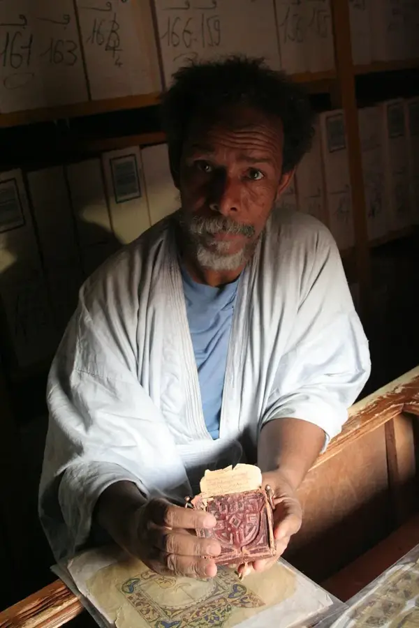 Biblioteca Chinguetti — Case vechi Chinguetti (Mauritania)