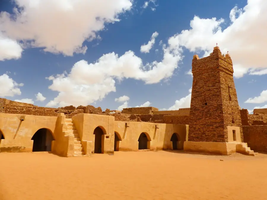 Moscheea Chinguetti — Case vechi Chinguetti (Mauritania)