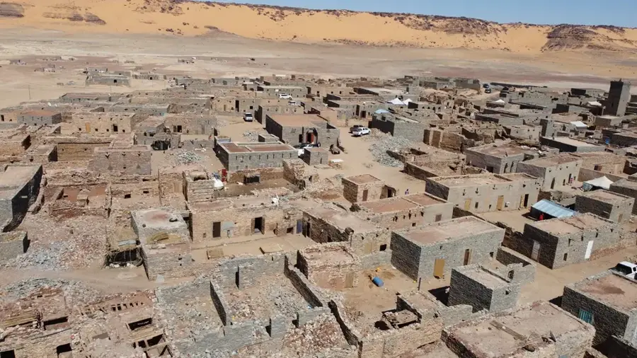 Dhar Chinguetti — Case vechi Chinguetti (Mauritania)