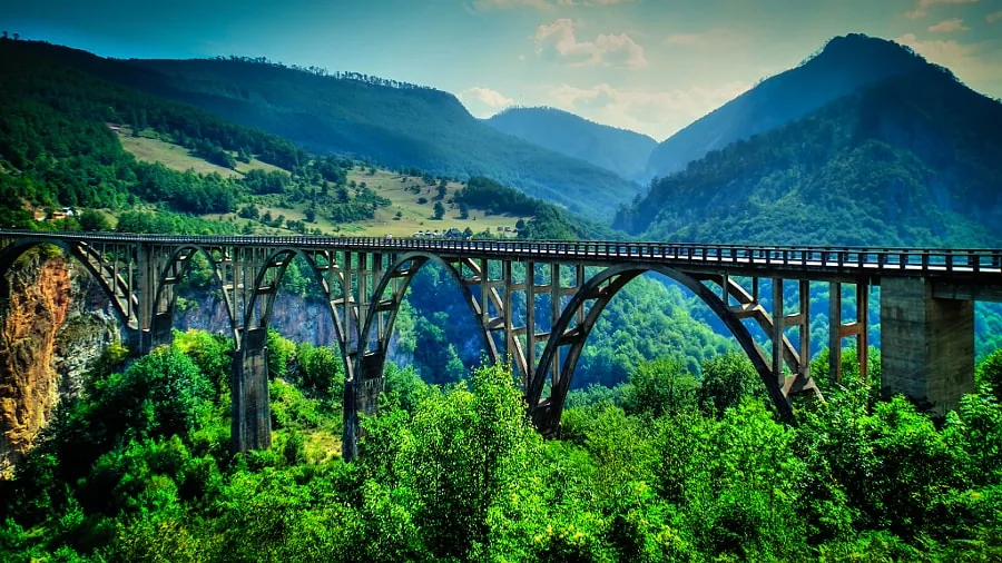 Đurđevića Tara Bridge (Montenegro)