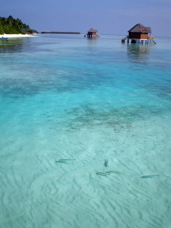 Meeru Island Strand — Embudhoo Express (Malediven)