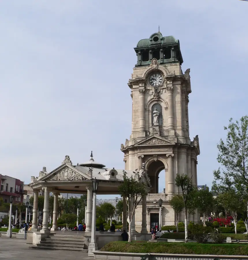 Uhrturm von Pachuca — Texcoco (Mexiko)