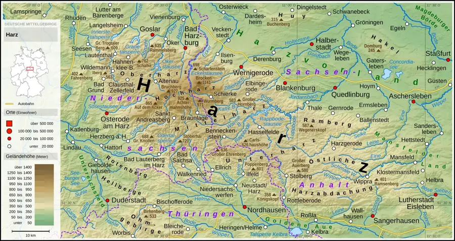 Harz (Niedersachsen) – Berg
