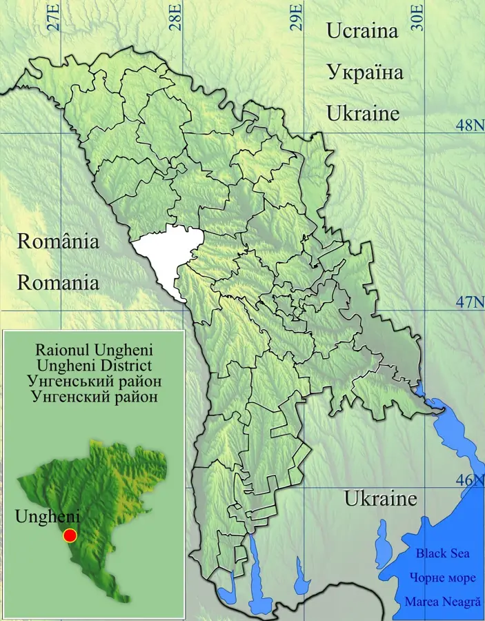 Podul Eiffel din Ungheni — Negrești (România)